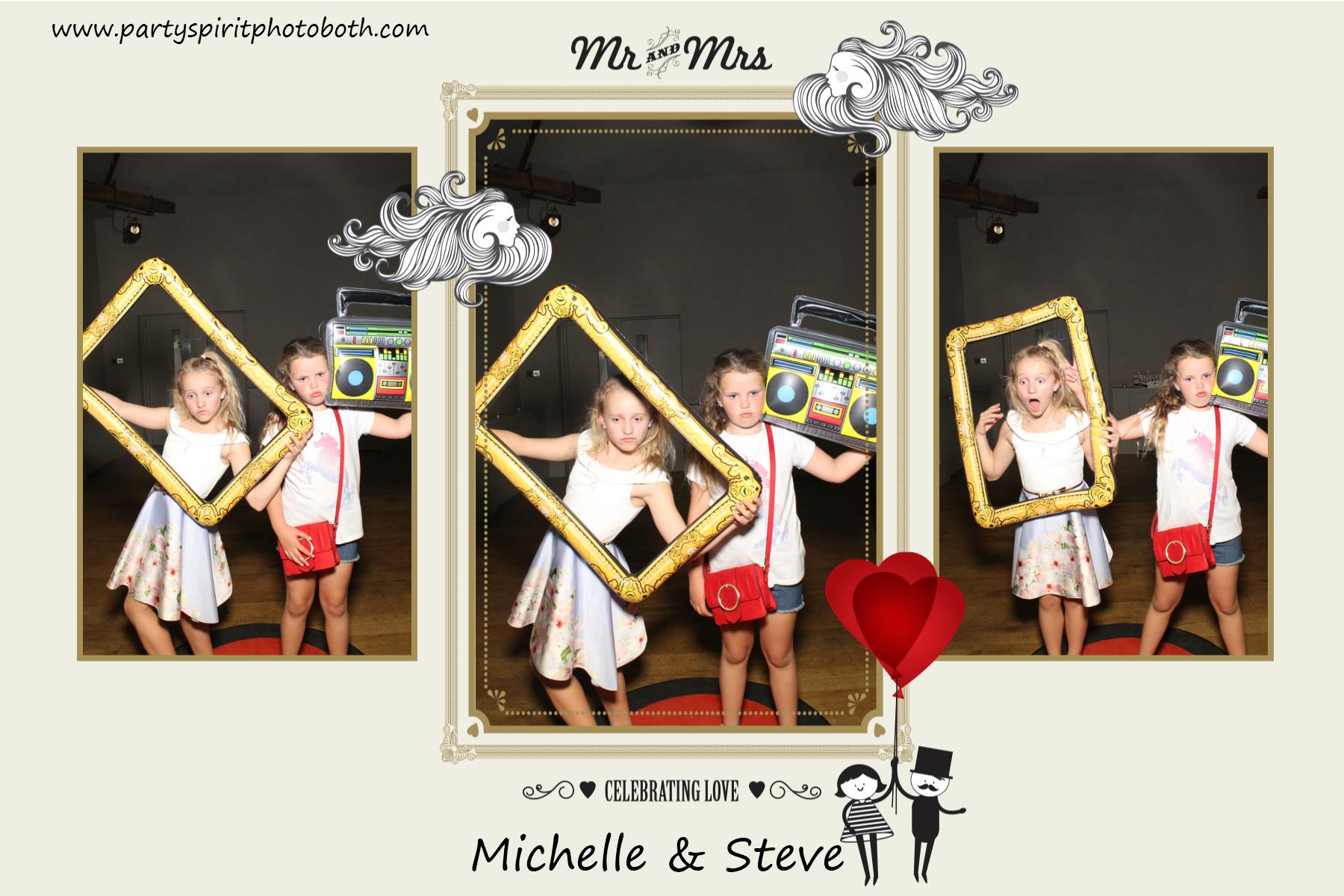 Michelle & Steve Wedding | View more photos from the event at gallery.partyspiritphotobooth.com/u/PartySpiritPhotoBooth/Michelle-Steve-Wedding